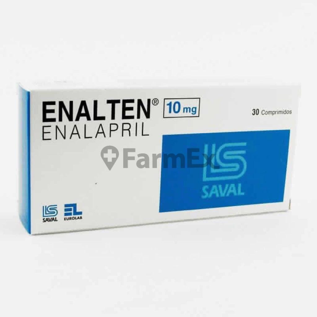 Enalten 10 mg x 30 comprimidos Farmex-Pluxee-Persistente
